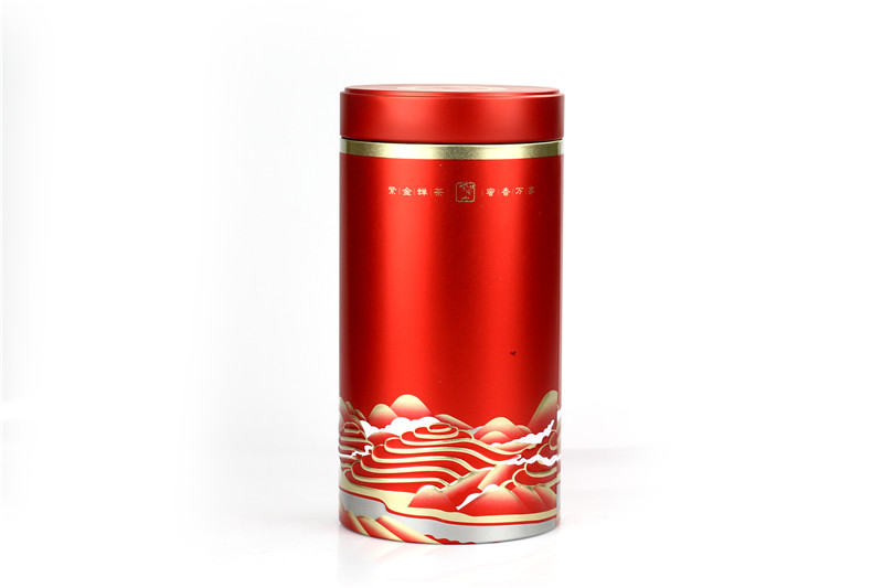 定制凤凰单枞包装罐,英德红茶马口铁盒,方形茶叶铁罐
